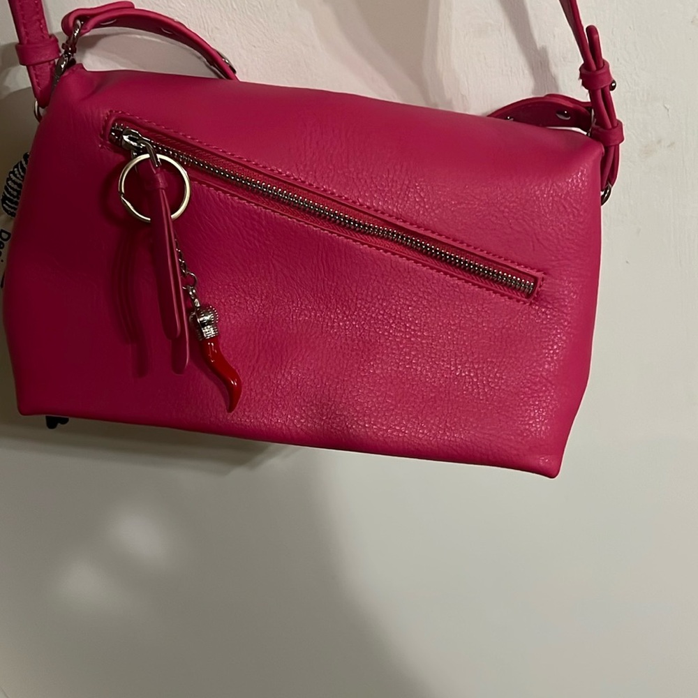 Desigual Pink Crossbody Bag with Textured Finish 🌺must be purchased before 12am - Picture 13 of 16